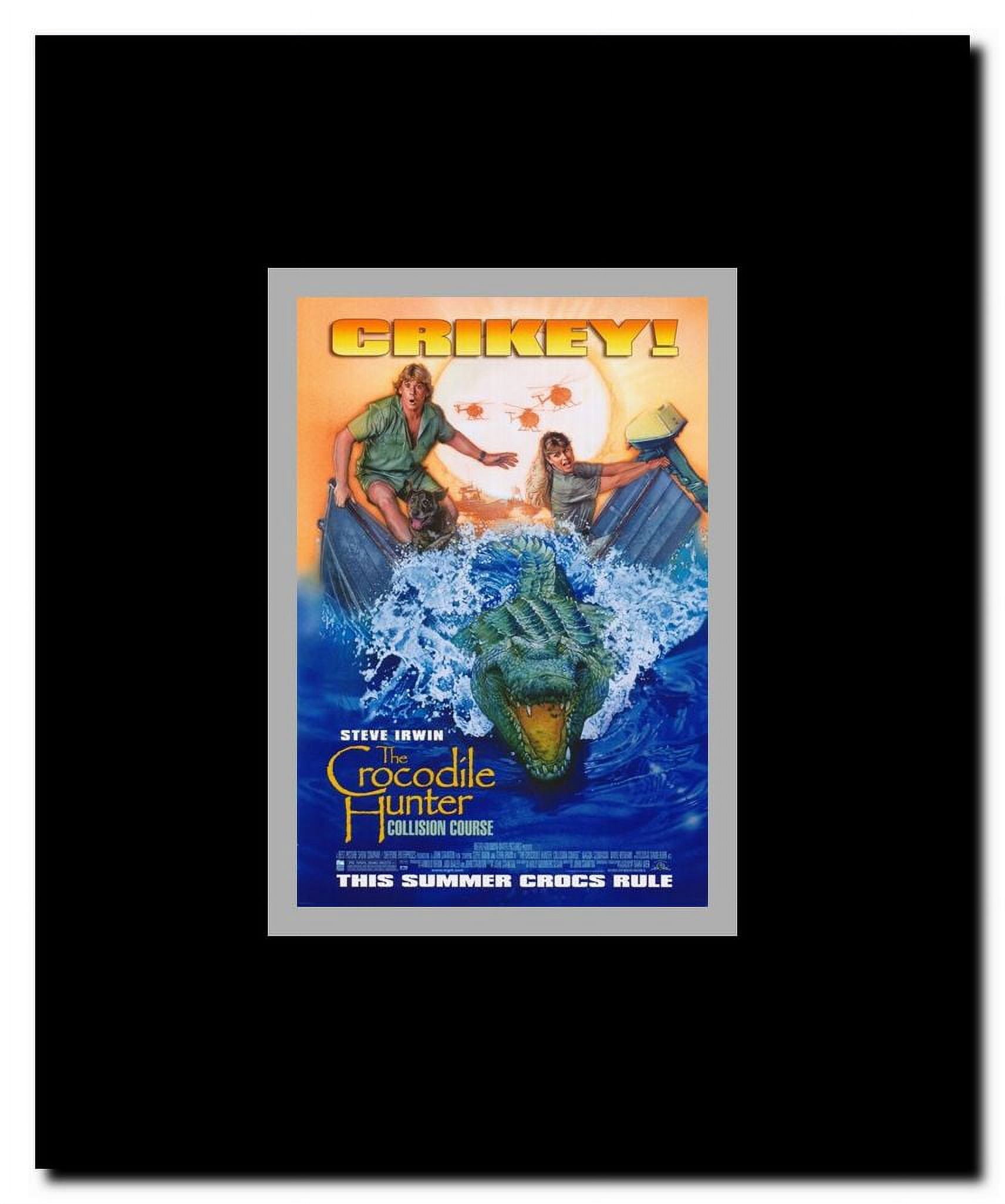 The Crocodile Hunter: Collision Course Framed Movie Poster