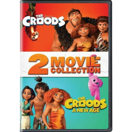 The Croods: 2-Movie Collection (DVD), Dreamworks Animated, Kids & Family