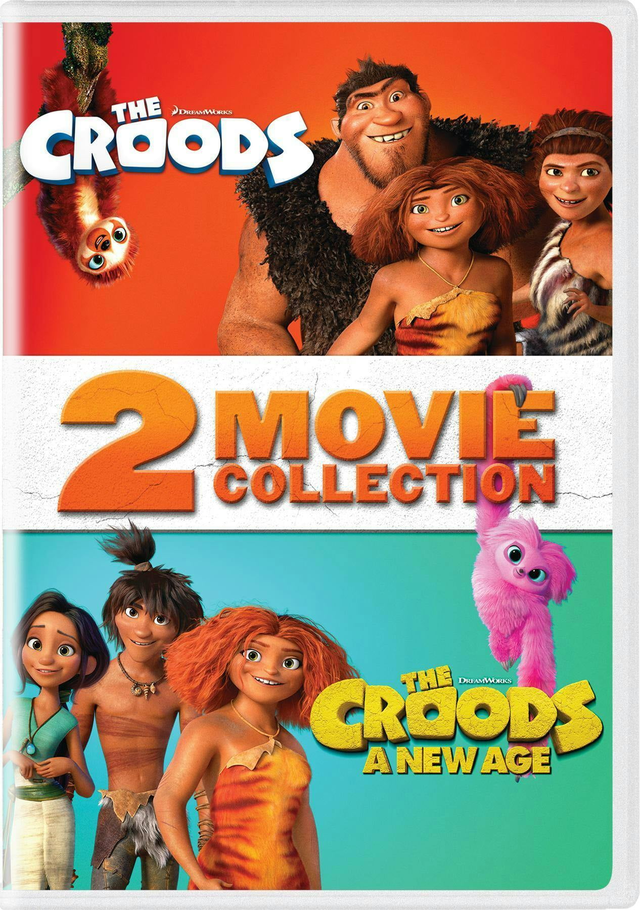 Dreamworks The Croods: Adventure Children's 2-Movie Collection