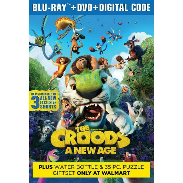 The Croods: A New Age (Walmart Exclusive) (Blu-ray + DVD + Digital Copy) (Walmart Exclusive)