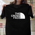 thumbnail image 1 of The Cross Face Vintage Freestyle Wrestling Sport Themed Style New Unisex T-Shirt , up to 5XL, 1 of 3