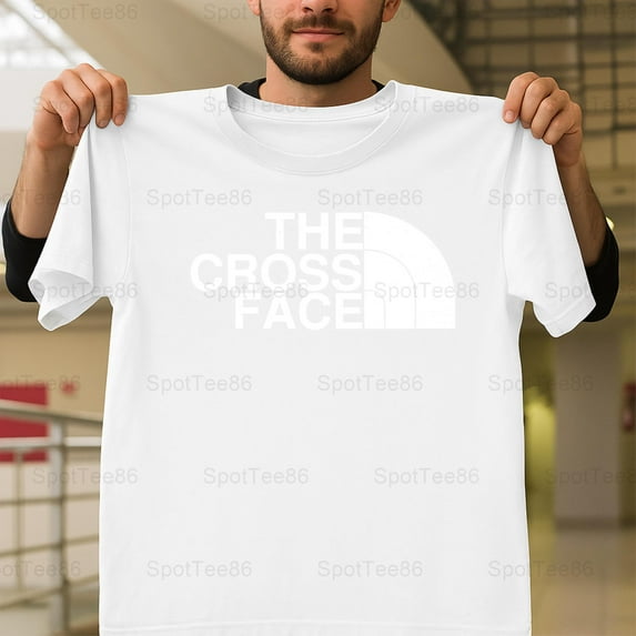 The Cross Face Vintage Retro Freestyle Wrestling Sport Graphic G358 Unisex T-Shirt, Up to Size 5XL