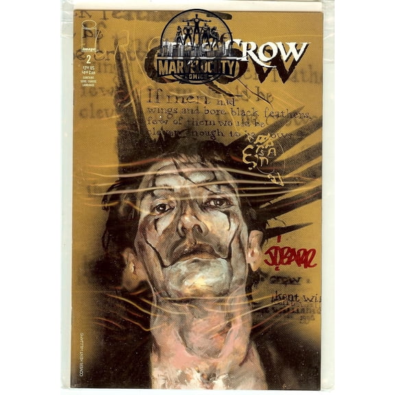 The Crow #2 Image Comics Signed J. O'Barr Ungraded Raw Copy Key Issue Collectible | Marvelocity Comics