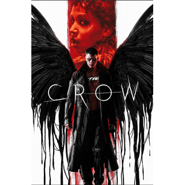 The Crow 2024 Poster 24x36 - Dark Fantasy Action Brandon Lee Tribute