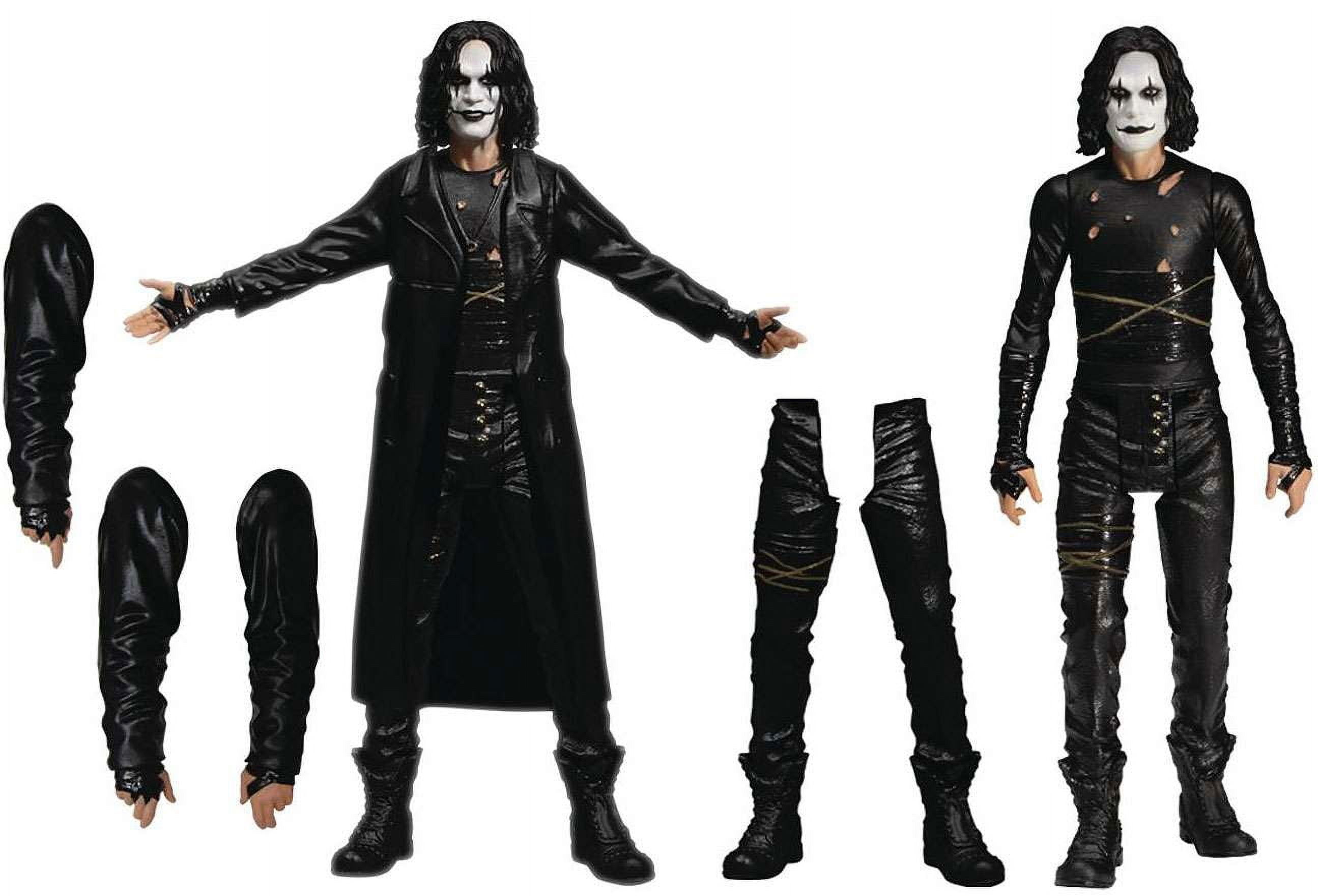 The Crow エリック・ドレイヴン アクションフィギュア Mezco's The Crow Deluxe Action Figure Set - 3 Inch Static