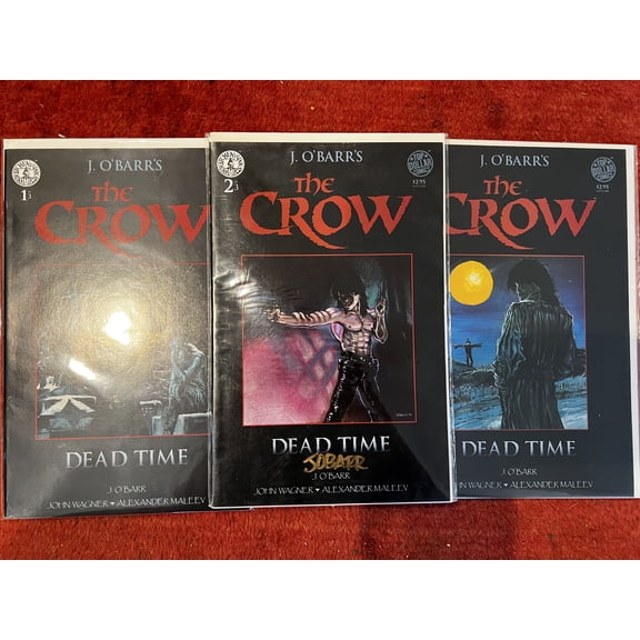 The Crow Dead Time #1 , #2 (Signed) and #3 Set