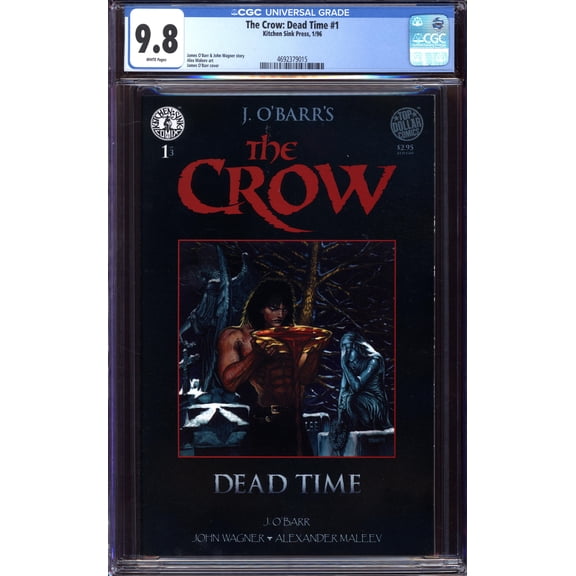 The Crow: Dead Time #1 - CGC 9.8 Comic Book