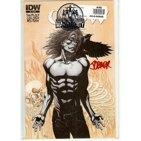 The Crow Death and Rebirth #2 SIgned James O'Barr