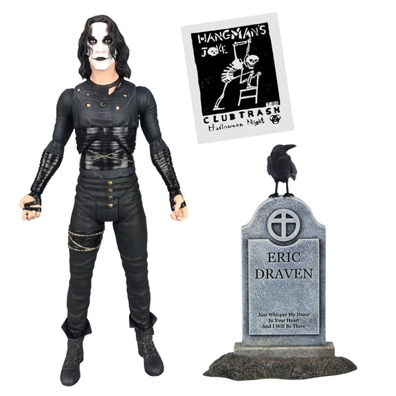 The Crow Deluxe VHS Figure Walmart Exclusive 7-Inch Collectible
