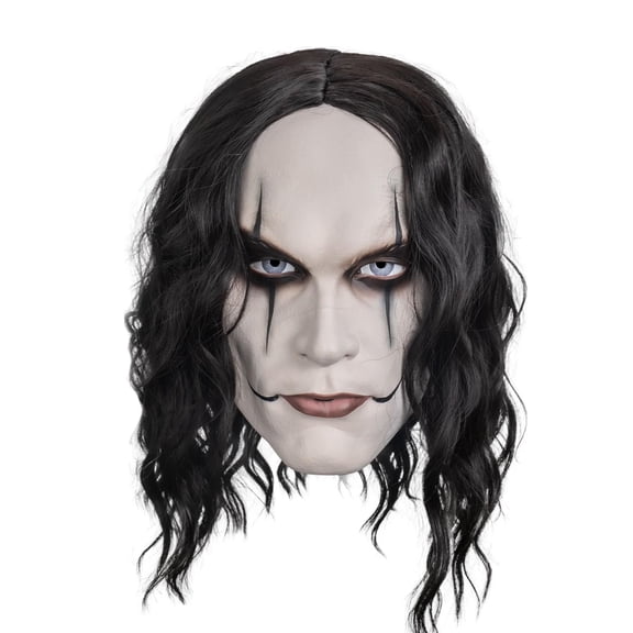 Trick or Treat Studios The Crow 1994 Eric Draven Deluxe Injection Molded Plastic Mask