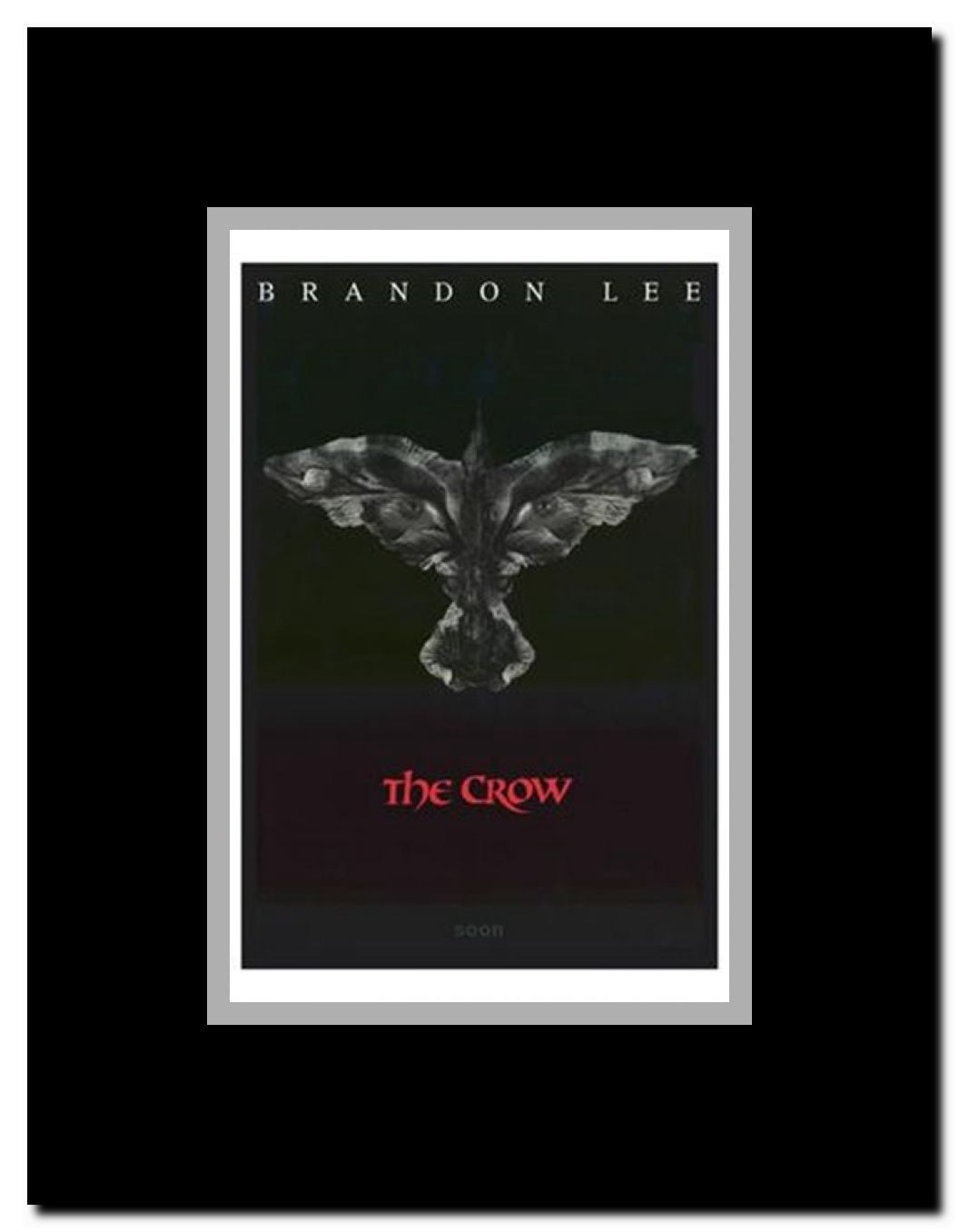 The Crow Framed Movie Poster