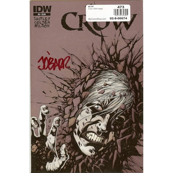 The Crow IDW #5 NM Signed by J O'Barr