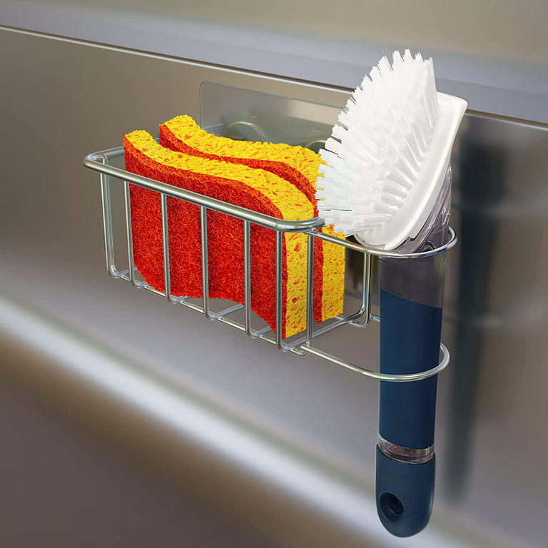 The Crown Choice Kitchen Sponge and Brush Holder – Sink Caddy