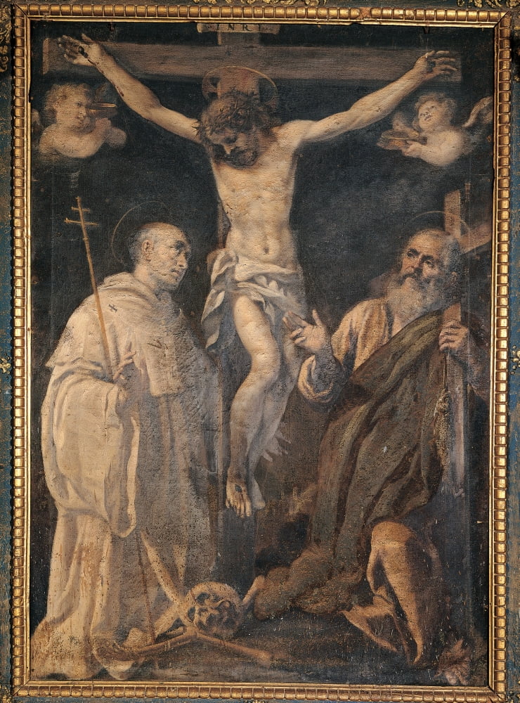 The Crucifixion Canvas Art - (18 x 24)