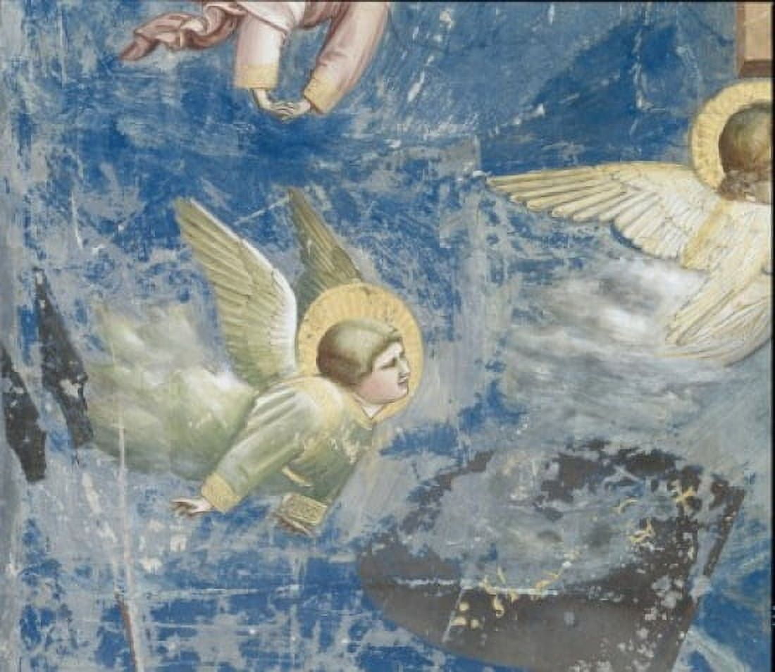 The Crucifixion - Detail Giotto (ca1266-1337 Italian) Fresco Capella Scrovegni Padua Italy Canvas Art - Giotto (18 x 24)