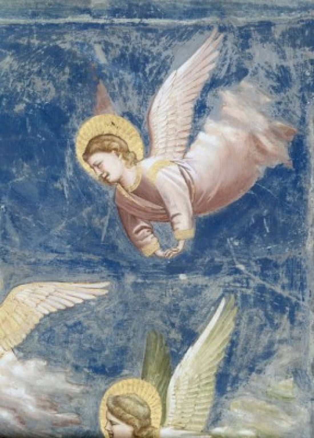 The Crucifixion - Detail Giotto (ca1266-1337 Italian) Fresco Capella Scrovegni Padua Italy Canvas Art - Giotto (18 x 24)