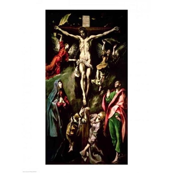 The Crucifixion Poster Print by El Greco
