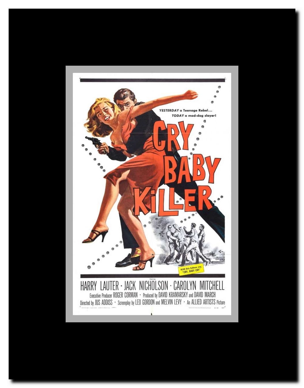 The Cry Baby Killer Framed Movie Poster