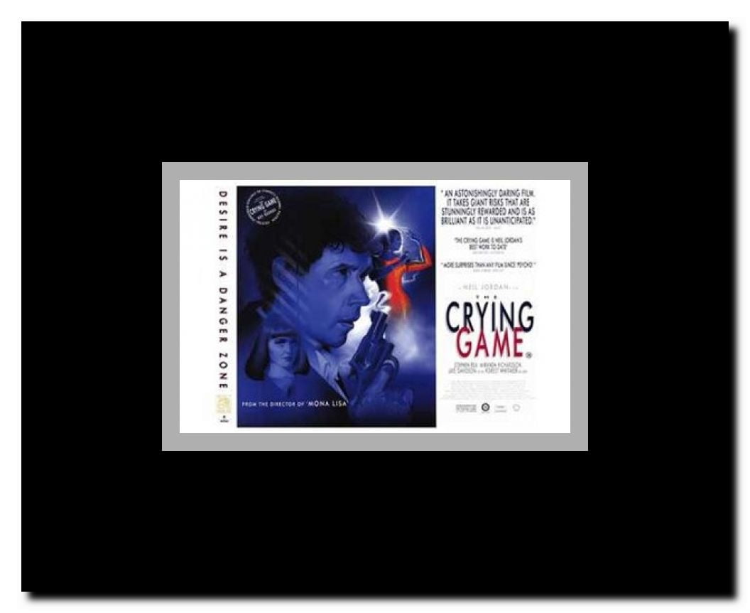 The Crying Game Framed Movie Poster