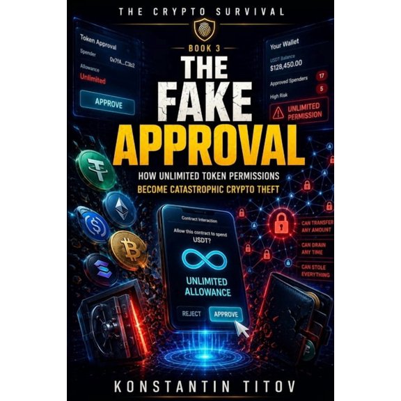 The Crypto Survival The Fake Approval: How Unlimited Token Permissions Become Catastrophic Crypto Theft, Book 3, (Paperback)