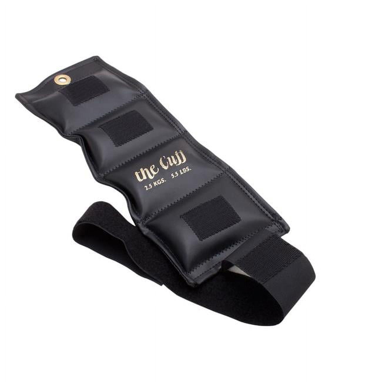 The Cuff 10-3308 2.5 kg Deluxe Ankle & Wrist Cuff, Black