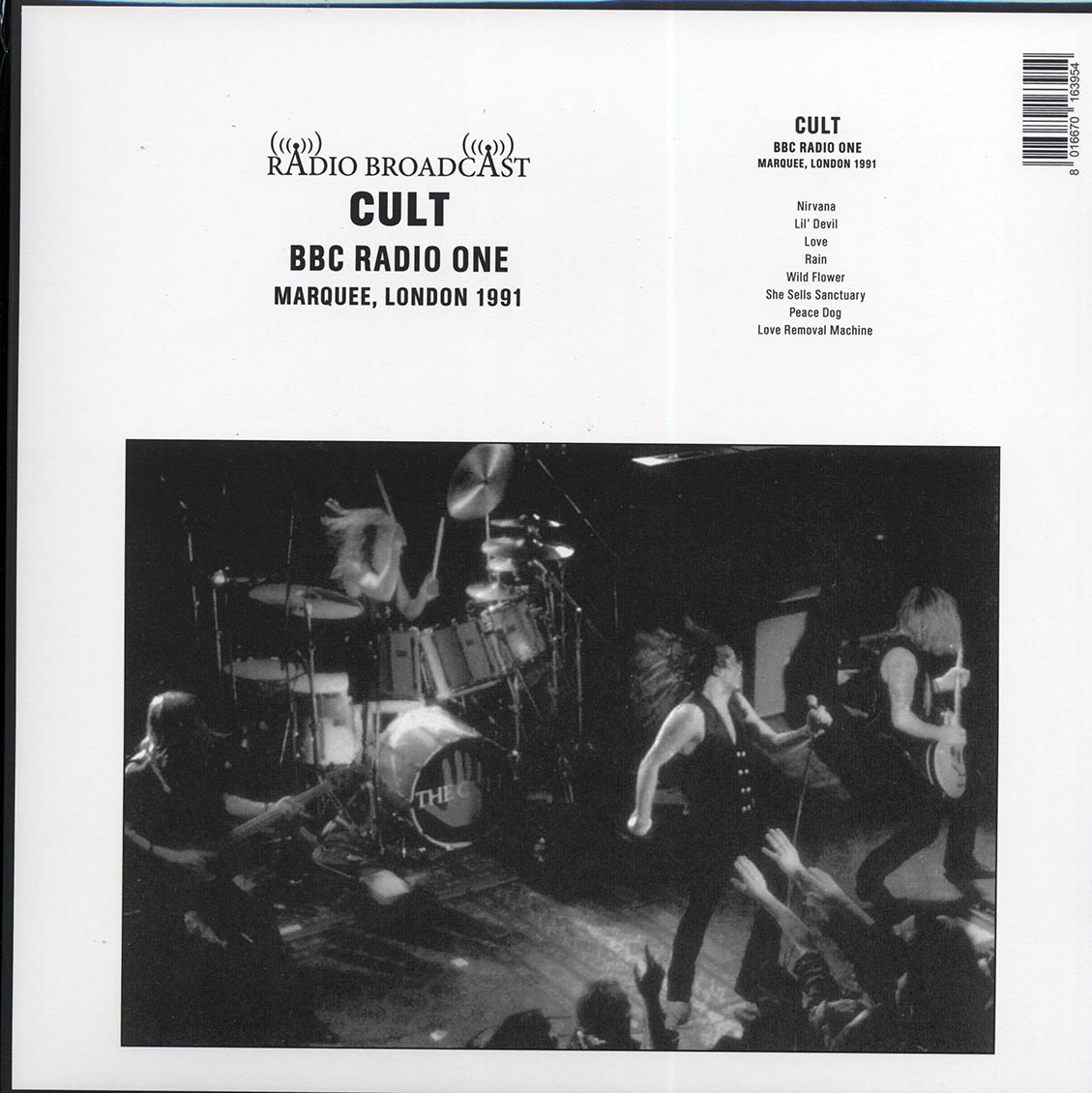 Cult The Cult - BBC Radio One: Marquee, London 1991 - Vinyl LP