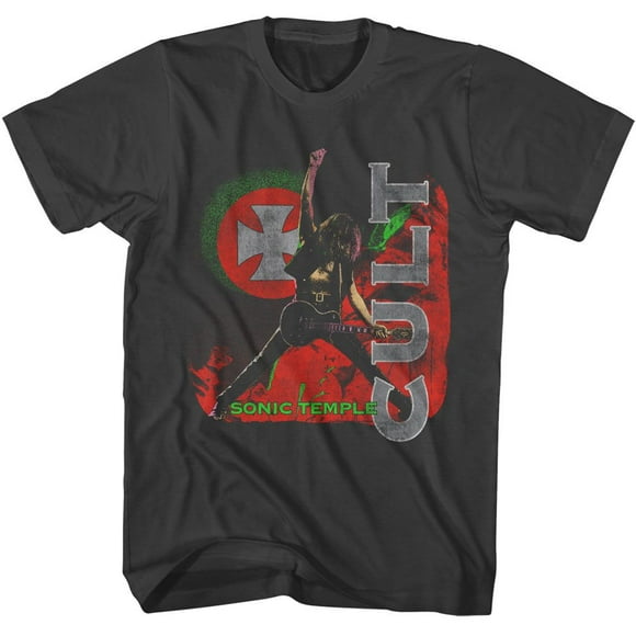 The Cult Sonic Temple Smoke Adult T-Shirt