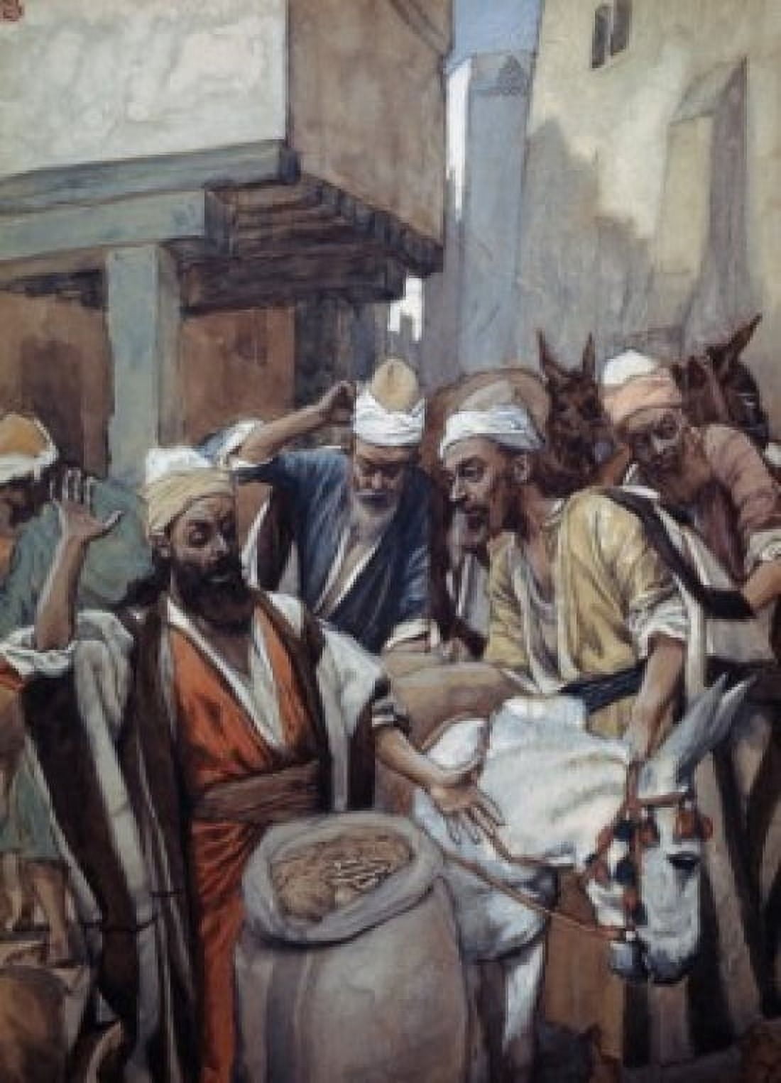 The Cup Found James Tissot (1836-1902 French) Jewish Museum New York City Canvas Art - James Tissot (24 x 36)