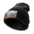 thumbnail image 1 of The Cuphead Show Beanie Men Slouchy Knit Skull Cap Warm Stocking Hats Guys Women Winter Beanie Hat Cuffed Plain Hat, 1 of 8