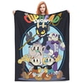 thumbnail image 1 of The Cuphead Show Fleece Blanket Super Soft Cozy Warm Flannel Fleece Throw Blanket For Couch Bed Sofa Throw 40"X30", 1 of 7
