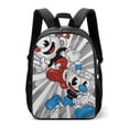 thumbnail image 1 of The Cuphead Show Backpacks Bookbag Casual Daypack Backpacks for Travel Work Camping Office, 1 of 6