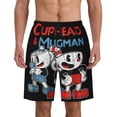 thumbnail image 1 of The Cuphead Show Mens Swim Trunks Quick Dry Board Shorts with Mesh Lining Beach Shorts Swimwear Bathing Suits, 1 of 7