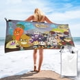 thumbnail image 1 of The Cuphead Show Microfiber Oversized Lightweight Beach Towel 31.5"x63" Sand Free Large Towels Travel Swim Pool Yoga Gym Camping for Adults Women Men Beach Essentials Accessories Vacation Gift, 1 of 7