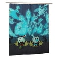 thumbnail image 1 of The Cuphead Show Season Shower Curtain Bathroom Decor Polyester Waterproof Bath Curtains With Hooks 60x72 Inches, 1 of 8