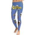 thumbnail image 1 of The Cuphead Show Yoga Pants Women High Waisted Tummy Control Non See-Through Elastic Running Workout Yoga Leggings Pants, 1 of 7