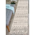 thumbnail image 1 of World Rug Gallery Geometric Distressed Bohemian Gray 2'x10' Runner Rug, 1 of 7