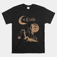 thumbnail image 1 of The Cure Cat Moon Gothic Alternative Rock Music Fan Art Illustration Unisex T-Shirt, S-5XL, 1 of 2