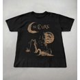 thumbnail image 1 of The Cure Cat Tee, 90s Alt Indie Rock, Unisex shirt, Music Gifts, Cat Lover gifts, 1 of 5