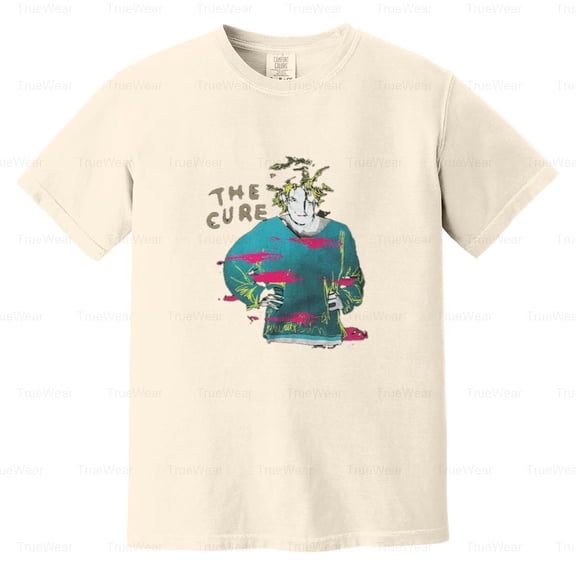 The Cure, Concert Tour, Merch, Vintage, Gothic Rock, Robert Smith, Post Comfort Color T-Shirt Unisex, up to 4XL