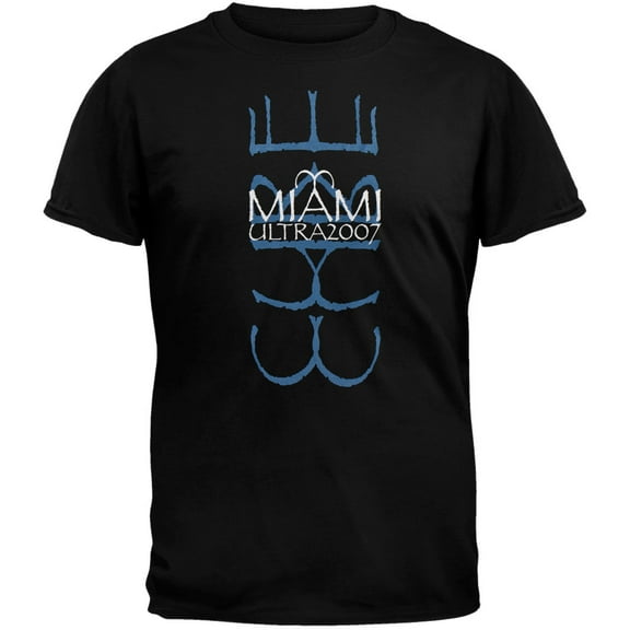 The Cure Men's Miami Ultra 07 Tour Short Sleeve T Shirt