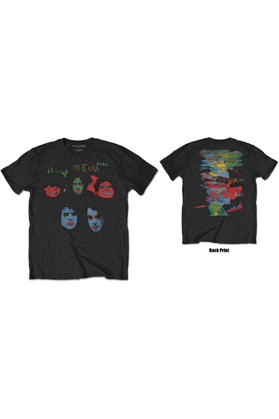 The Cure Unisex T-Shirt In Between Days (Back Print) (X-Large)