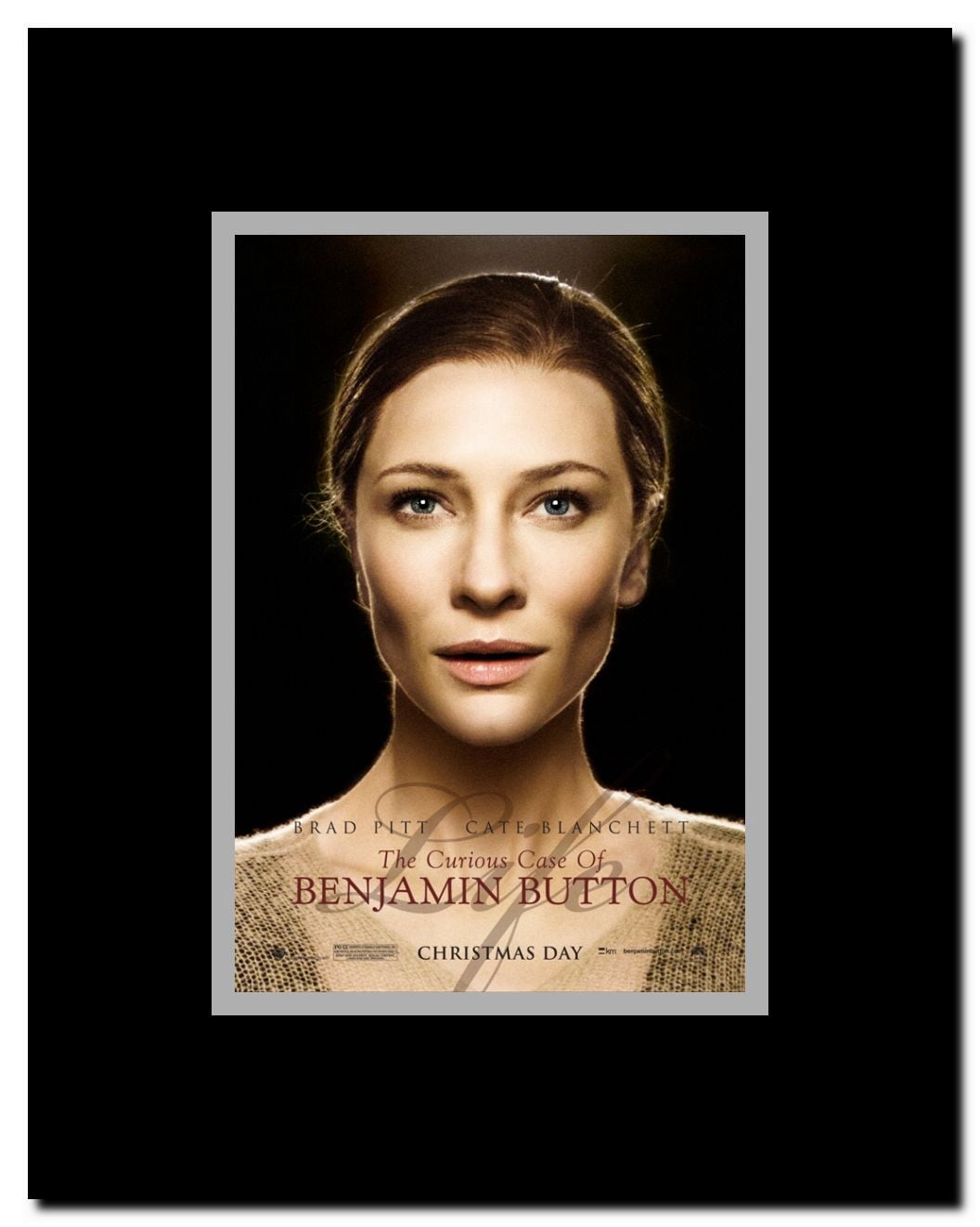 The Curious Case of Benjamin Button Framed Movie Poster
