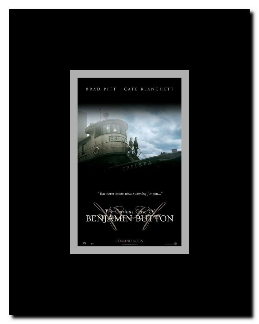 The Curious Case of Benjamin Button c.2008 - style G Framed Movie Poster