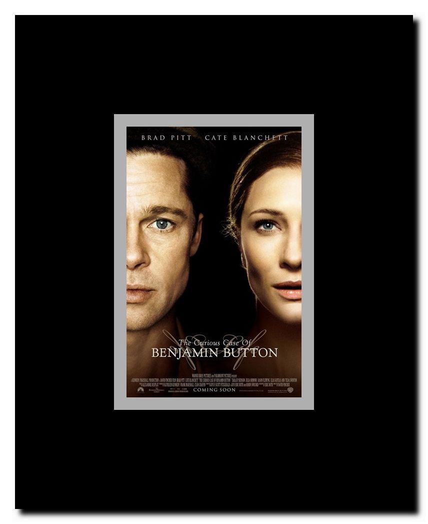 The Curious Case of Benjamin Button c.2008 - style J Framed Movie Poster