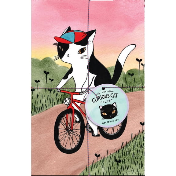 The Curious Cat Club Notebook Set (Diary)
