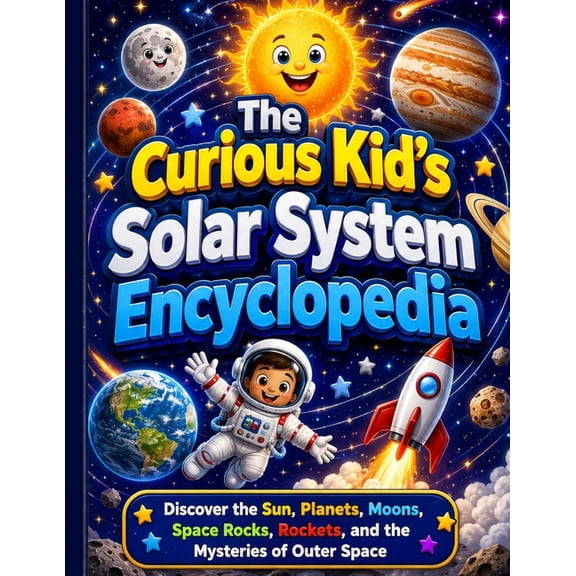 The Curious Kid's Solar System Encyclopedia: Discover the Sun, Planets, Moons, Space Rocks, Rockets, and the Mysteries o, (Paperback)