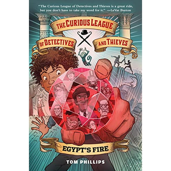 Pre-Owned The Curious League of Detectives and Thieves 1: Egypt's Fire (Hardcover) 1645951057 9781645951056