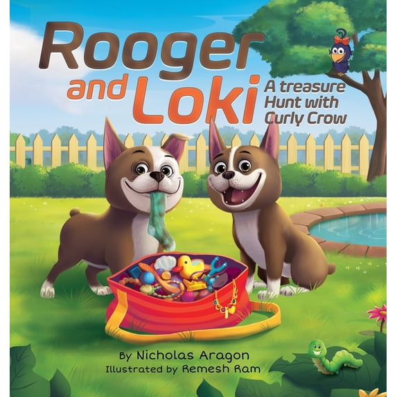 The Curly Crow Pawprints Collection Rooger and Loki: A Treasure Hunt with Curly Crow, Book 2, (Hardcover)