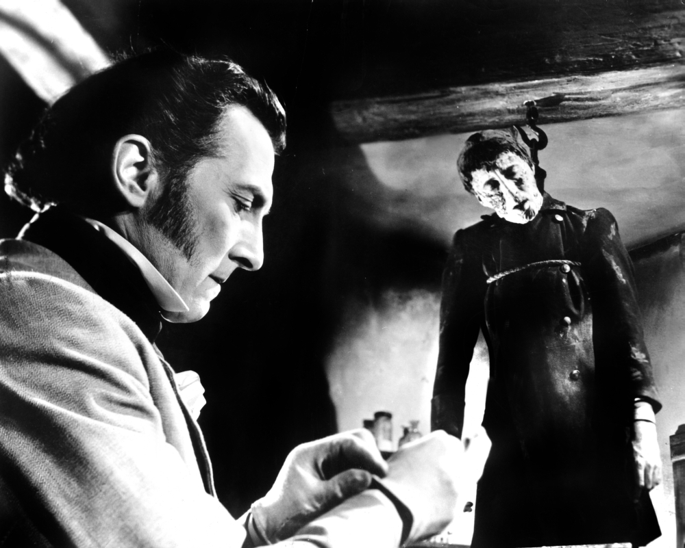 The Curse Of Frankenstein Canvas Art - (28 x 22)