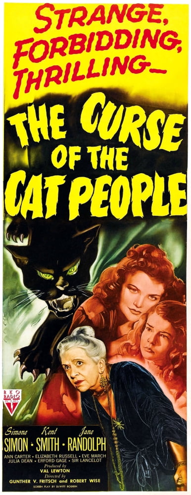 The Curse Of The Cat People Canvas Art - (11 x 17)